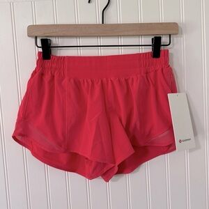 Lululemon 🍋Hotty Hot HR Lined❤️🩷Short 2.5"❤️🩷